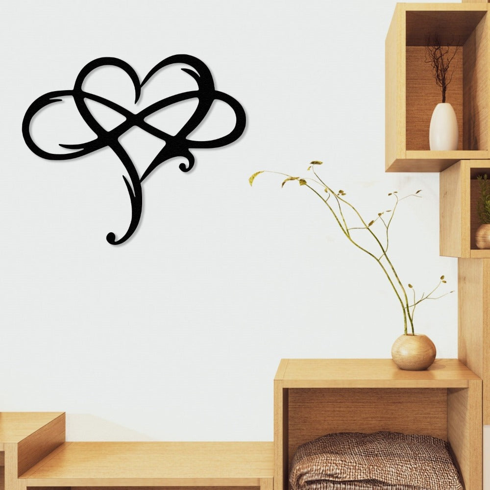 Infiniti Heart Wall Decor